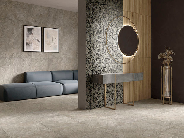 BOXER Madras Grenoble Grey 60x120 cm en situation