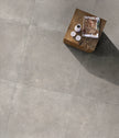 B&B Deep Stone Cenere (gris) en situation — carrelage effet pierre
