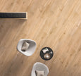 B&B Dolomiti Cortina (foncé) en situation — carrelage effet bois
