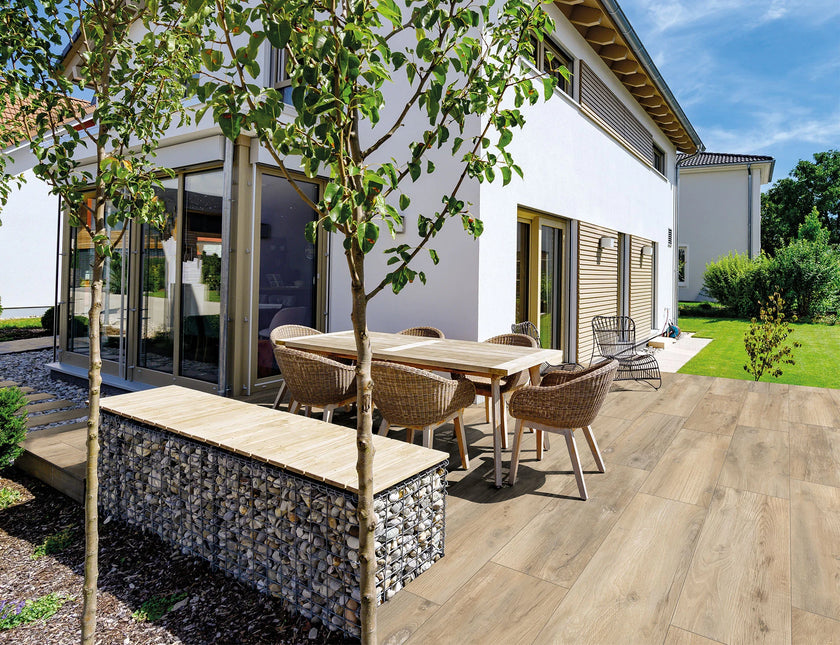 B&B My Wood en situation — carrelage effet bois