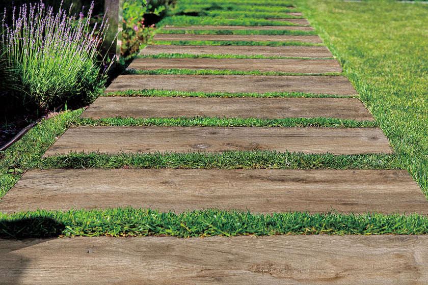 B&B My Wood en situation — carrelage effet bois