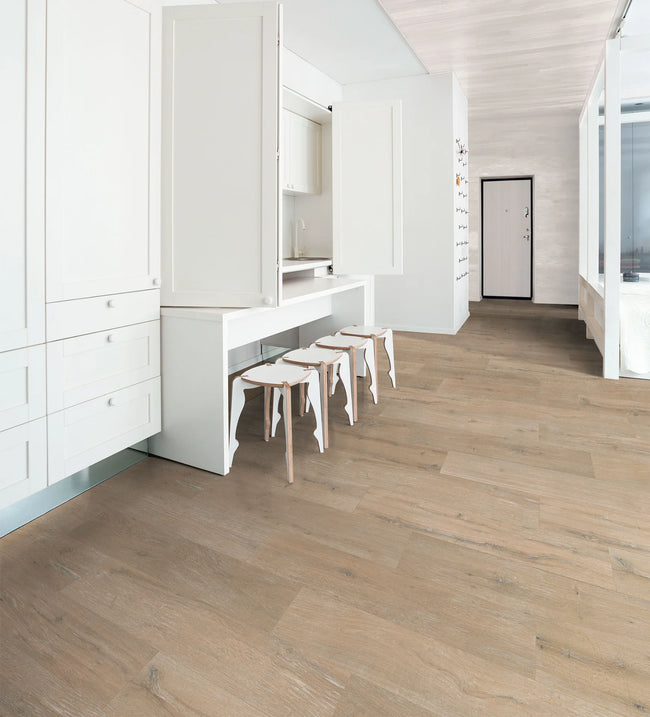 B&B Nordic Wood en situation — carrelage effet bois