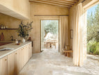 B&B Travertino en situation — carrelage effet pierre