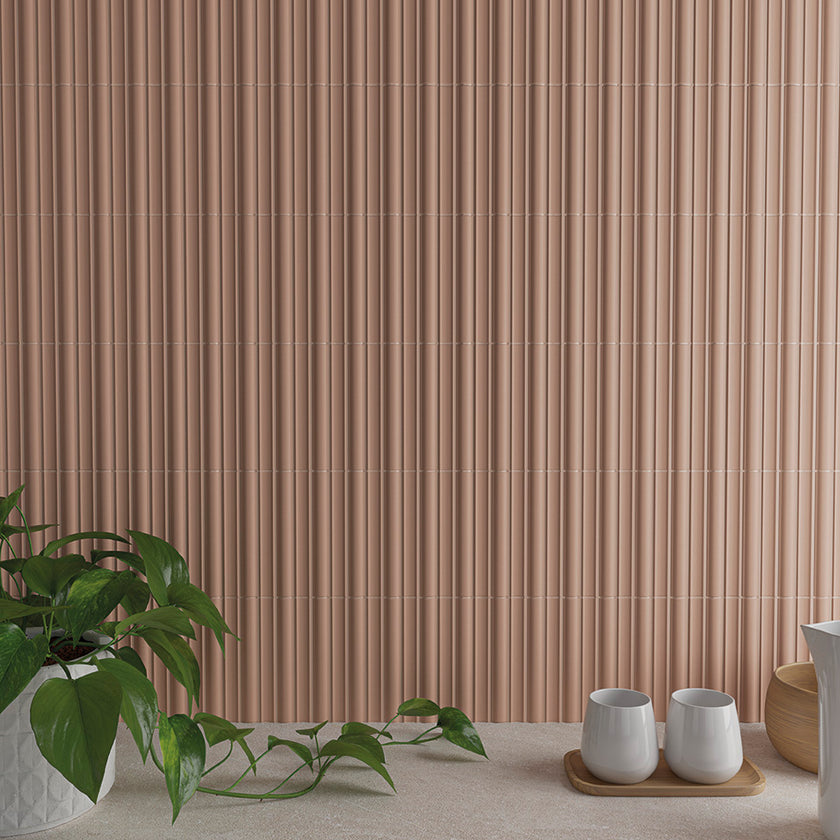 WOW Faces – mur en Bars teinte Tan