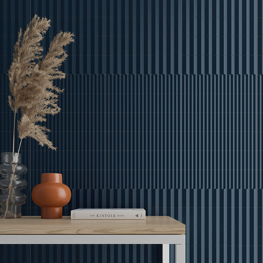 WOW Twin Peaks – mur en Up et Low teinte Aegean Blue