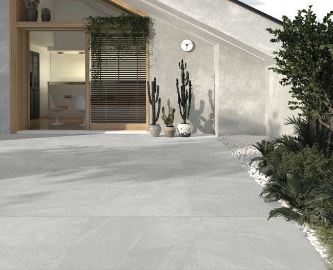 CRZ64 Berg en situation — carrelage effet béton