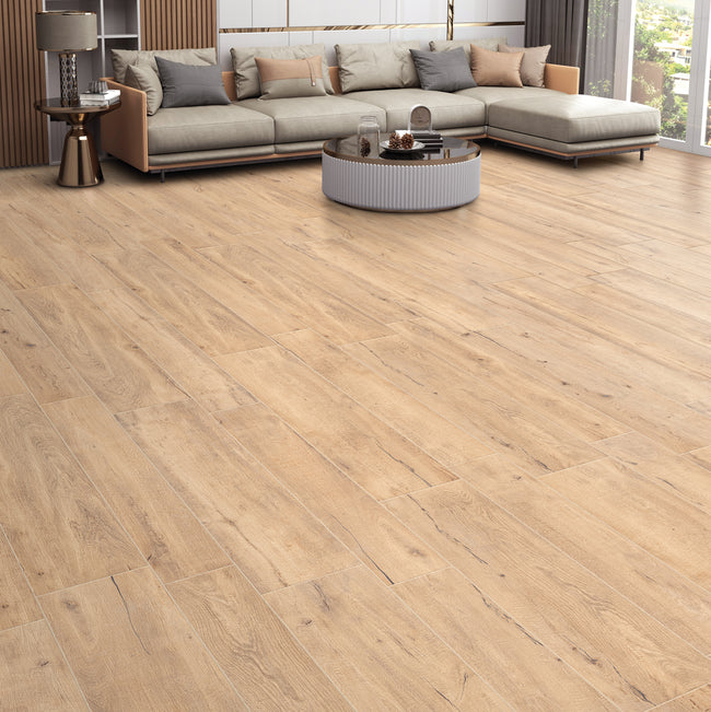 CRZ64 Bois en situation — carrelage effet bois