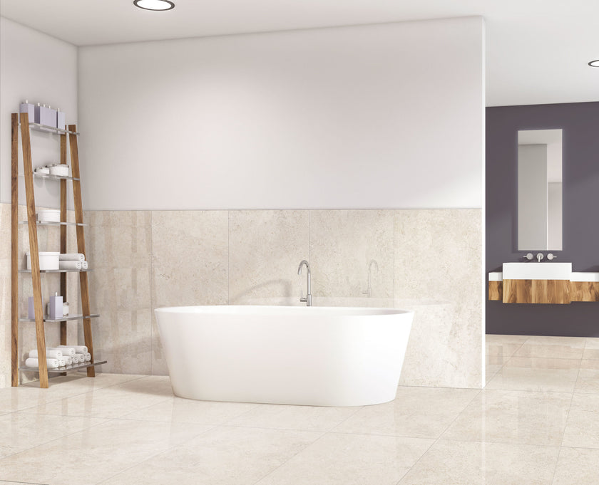 CRZ64 Coquina en situation — carrelage effet pierre