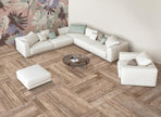 CRZ64 Kauri en situation — carrelage effet bois
