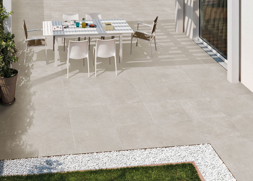 CRZ64 Lincoln en situation — carrelage effet pierre