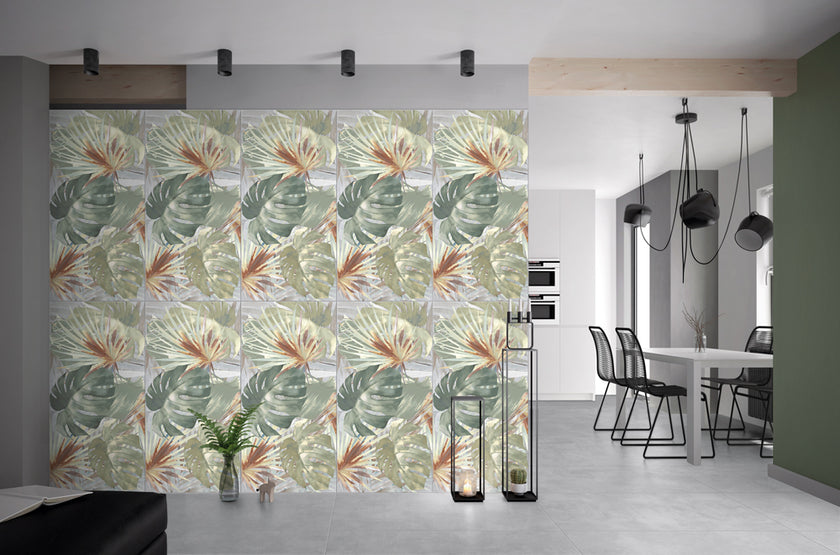CRZ64 Decorations en situation — carrelage décor mural
