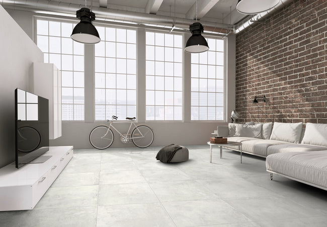 CRZ64 Paca en situation — carrelage effet béton