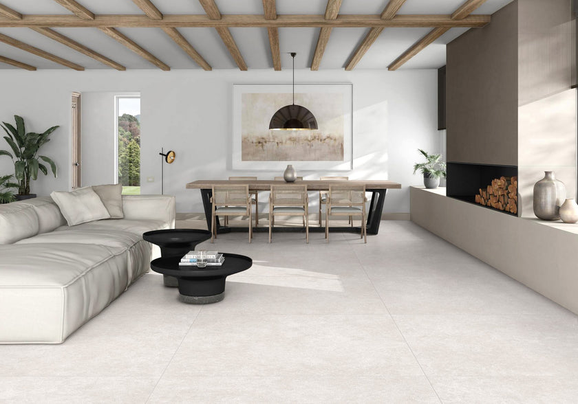 CRZ64 Pietrica en situation — carrelage effet pierre