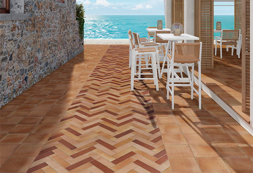 Carrelage Natucer Fuego 45x45 TEJA