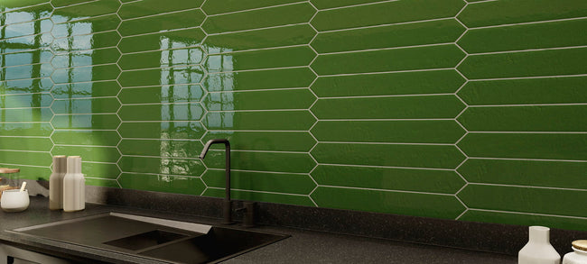 Carrelage Natucer Argile Cuore 7,4x48 VERDE