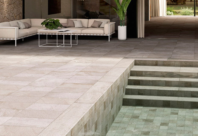 Carrelage Natucer Arties 9x30,3 WHITE ANTISLIP
