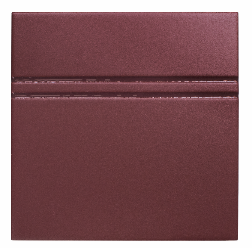 WOW POINT & DASH DECOR BURGUNDY 15x15 MAT