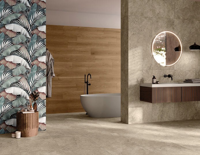 BOXER Madras Grenoble Taupe 60x120 cm en situation