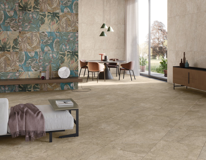 BOXER Madras Grenoble Ivory 60x120 cm en situation