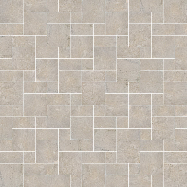 NOVOCERAM LOSA OPUS ROMAIN BRESTIA OUTDOOR PLUS 20 mm — Calcite