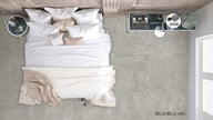 CRZ64 Chandra Grigio — carrelage effet béton