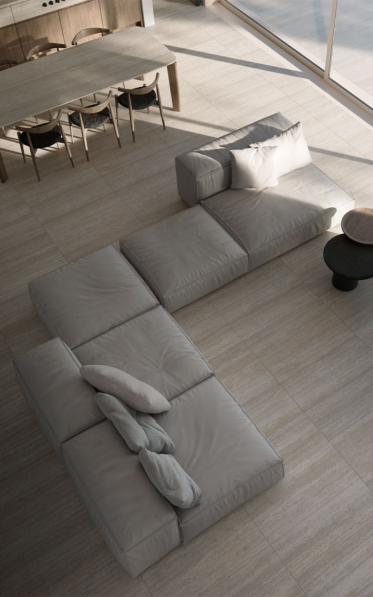 LIVING CERAMICS VERSO VEIN CUT CLASSIC 120x120 SOFT TEXTURE
