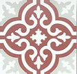 Carrelage effet carreaux de ciment Kerion Neocim Classic Brique 20x20 cm – vue 3