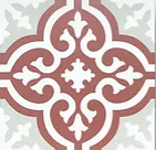 Carrelage effet carreaux de ciment Kerion Neocim Classic Brique 20x20 cm – vue 3