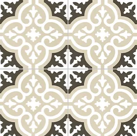 Carrelage effet carreaux de ciment Kerion Neocim Classic Champagne 20x20 cm – vue 2