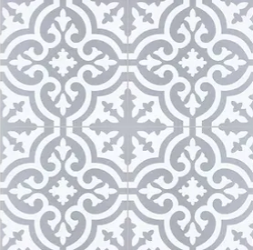 Carrelage effet carreaux de ciment Kerion Neocim Classic Titane 20x20 cm – vue 2