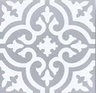 Carrelage effet carreaux de ciment Kerion Neocim Classic Titane 20x20 cm – vue 3