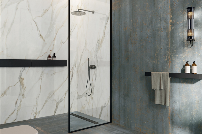 Carrelage effet métal Gardenia Orchidea Oxide Green