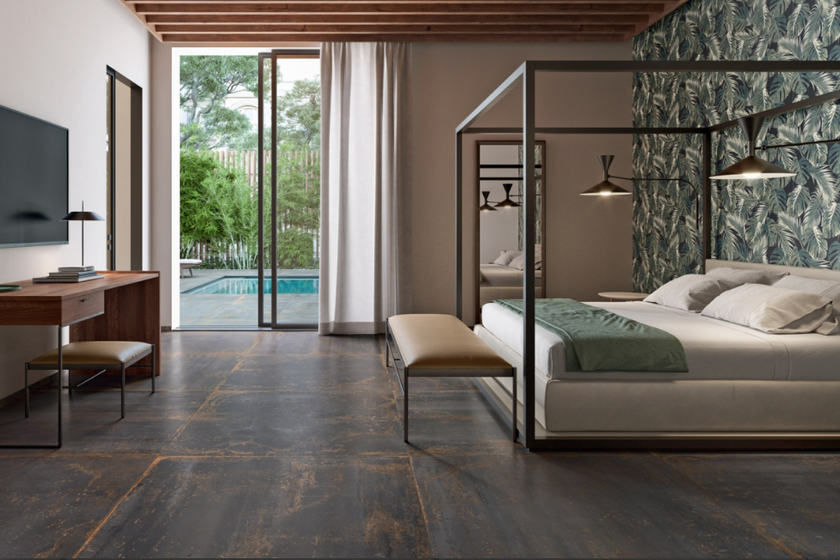 Carrelage effet métal Gardenia Orchidea Oxide Iron
