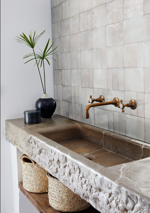 MARAZZI RICE NATURAL LUX 5x15