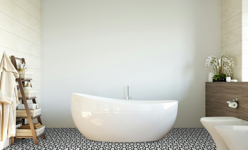 Carrelage effet carreaux de ciment Cifre Hidra Capri White 20x20 cm