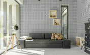 Carrelage effet carreaux de ciment Cifre Hidra Prisma White 20x20 cm