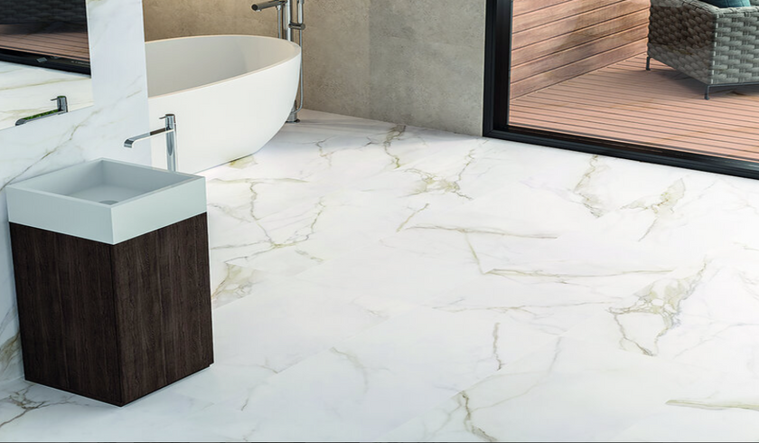 CIFRE DIAMOND GOLD 75x75 MAT