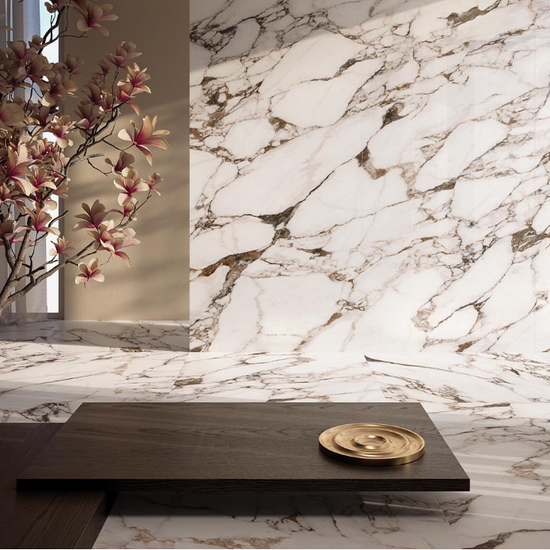 Carrelage effet marbre Cerdomus Alma Breccia Capraia