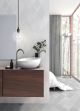 WOW FLOW DIAMOND DECOR WHITE 14x24 MAT