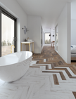 WOW LOVE AFFAIRS STRIP CALACATTA 10x50 MAT