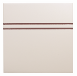 WOW POINT & DASH NEUTRAL DECOR BURGUNDY 15x15 MAT