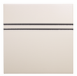 WOW POINT & DASH NEUTRAL DECOR TITANIUM 15x15 MAT