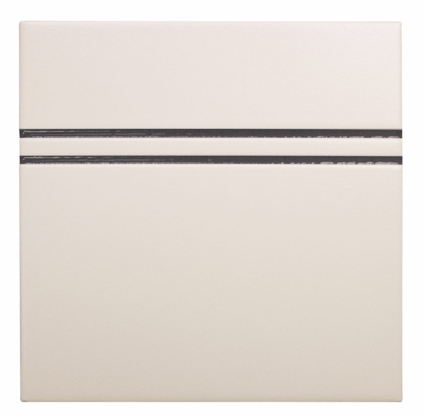 WOW POINT & DASH NEUTRAL DECOR TITANIUM 15x15 MAT