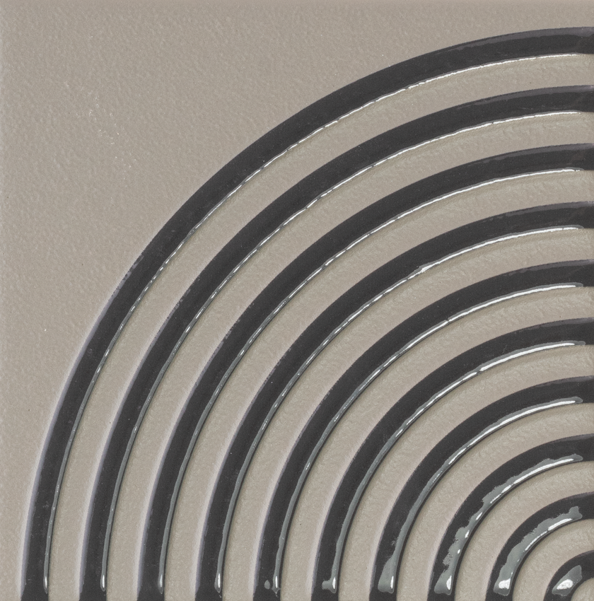 WOW TWISTER TWIST TAUPE STONE GRAPHITE 12,5x12,5 MAT
