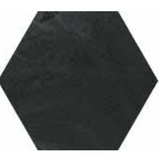 ELIOS CERAMICA TROPICAL EXA NERO 22x25 MAT