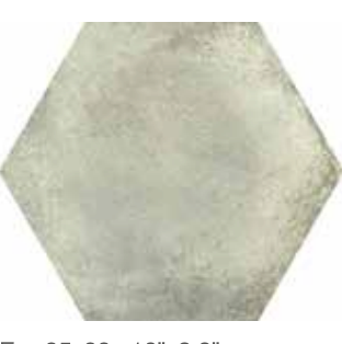 ELIOS CERAMICA TROPICAL EXA SALVIA 22x25 MAT