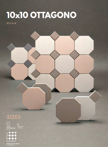 Catalogue CE.SI. Ceramica 10x10 Ottagono