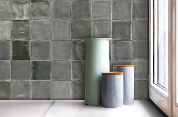Carrelage TSQUARE FRESH THYME GLOSSY 15x15