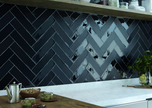 Carrelage COLONIAL CIFRE BLACK BRILLANT 7,5x30