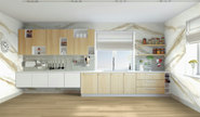 Carrelage effet marbre Cifre Xlife Cream Pulido 120x280 cm – vue 2